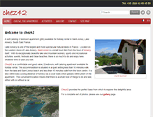 Tablet Screenshot of chez42.com